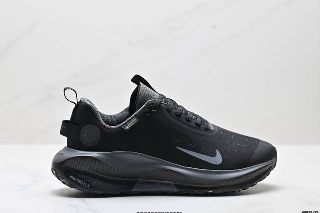 公司级Nike React Infinity Run Flyknit 4 Gore-Tex 耐克 缓震泡棉低帮 休闲跑步鞋 货号:Fb2197-002 尺码:3