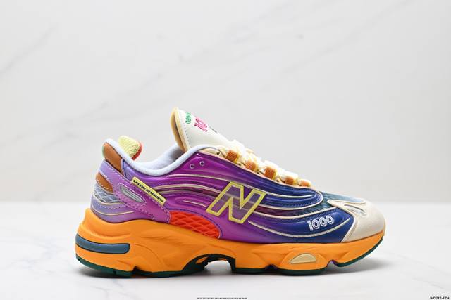 公司级新百伦New Balance 1000 系列低帮复古老爹风休闲运动跑步鞋 new Balance 在不同配色上其鞋面材质呈现不同感觉 无论是运动风抑或是高