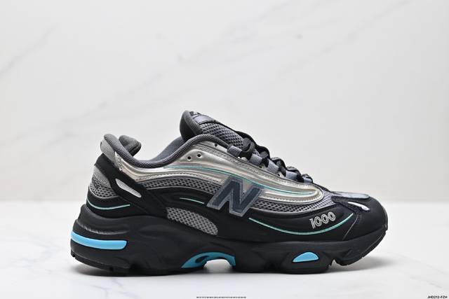 公司级新百伦New Balance 1000 系列低帮复古老爹风休闲运动跑步鞋 new Balance 在不同配色上其鞋面材质呈现不同感觉 无论是运动风抑或是高