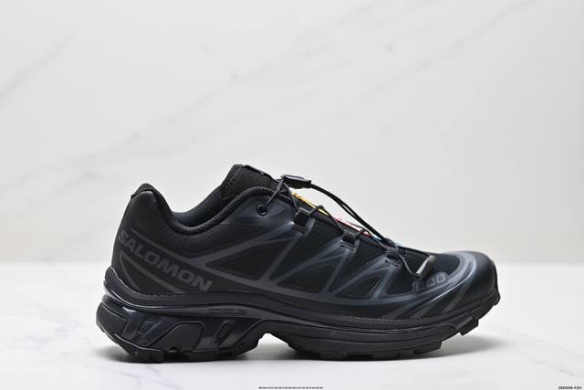 公司级Salomon Xa pro Xt-6 Expanse萨洛蒙户外越野跑鞋 鞋面采用Sensifit贴合技术 全方位贴合包裹脚型 鞋跟部鞋底牵引设计 提供强