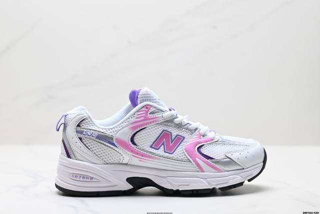 真标New Balance Mr530系列复古老爹风网布跑步休闲运动鞋 货号:Mr530Ag 尺码:36 37 37.5 38 38.5 39.5 40 40.