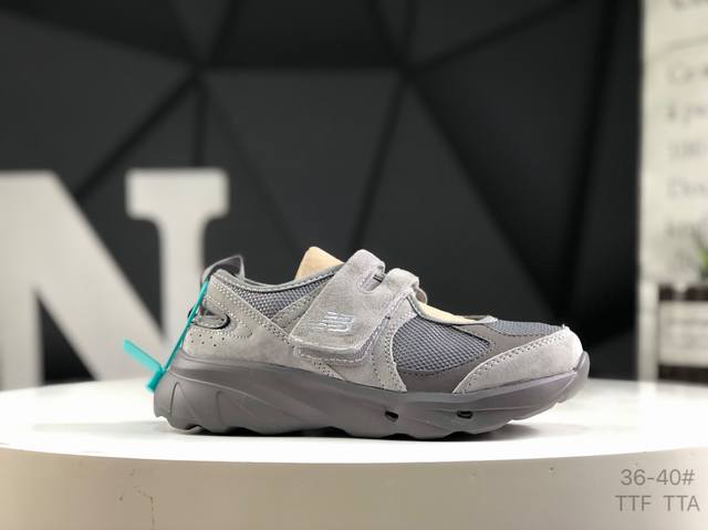 new Balance 公主鞋 玛丽珍 网面拼接魔术贴凉鞋 时髦又洋气的Nb玛丽珍系列 网面优质皮料拼接 透气又舒适 1:1高端定制Md大底 脚感超舒服 魔术贴