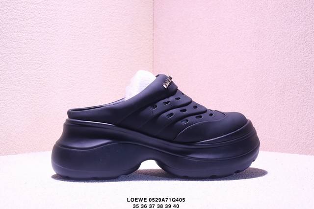 真标Loewe罗意威 Ballet Runner 小牛皮 圆头系带 低帮 生活休闲鞋 尺码:36-45 xm0529Q405