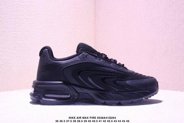 新品 耐克 Nike 2025年新款 Air Max Fire休闲鞋 气垫百搭厚底增高老爹运动跑步鞋If2621-002 时尚利落 富有支撑力 是 Air Ma