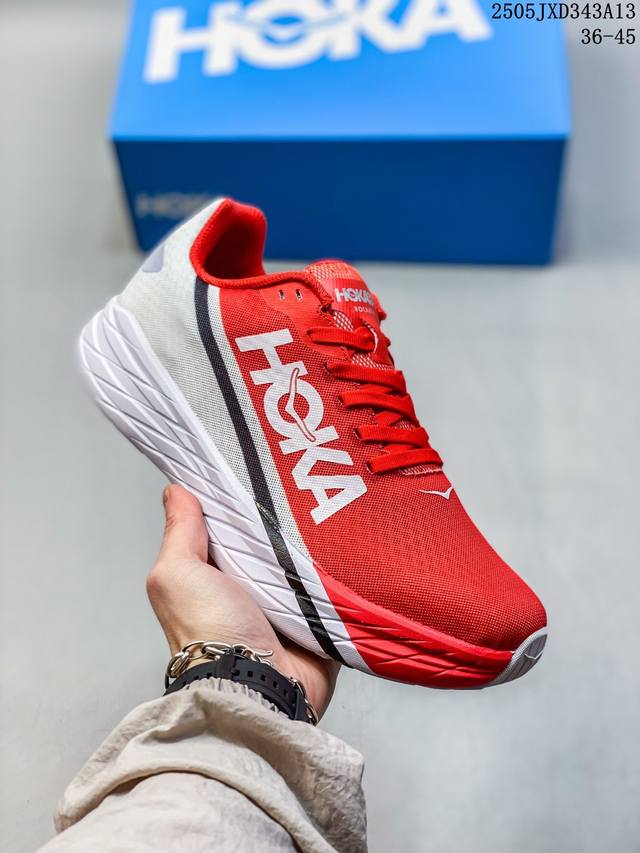 hoka One One Rocket X Evo火箭X缓震竞速马拉松碳板跑鞋男减震女 尺码 见图 编码 05Jxd343A14