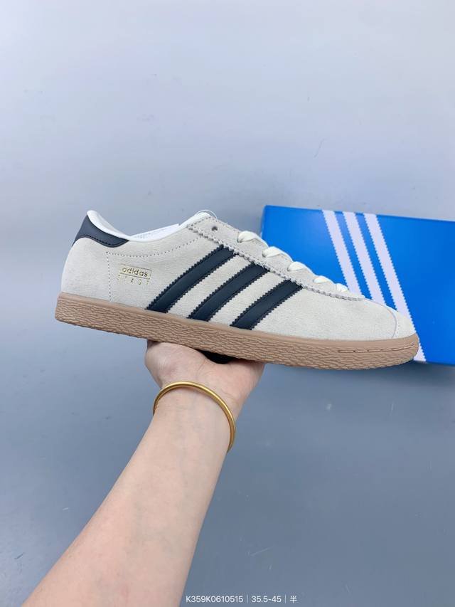 adidas Originals Handball Spzl 阿迪达斯 低帮 舒适潮流轻便耐磨防滑低帮板鞋 size 如图 编码 K359K0610516