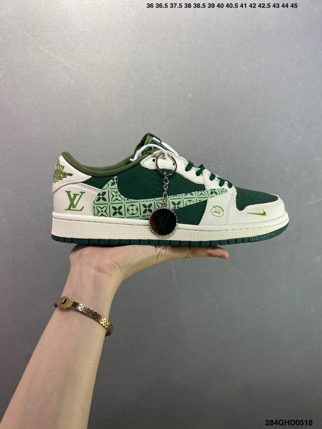 公司级Nike Air Jordan 1 Low 定制配色 定制Aj联名-高端定制 低帮复古文化板鞋 #定制鞋盒 大厂纯原品质出货 超高清洁度 皮料切割干净无任