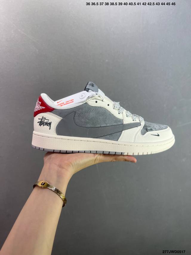 公司级Nike Air Jordan 1 Low 定制配色 定制Aj联名-高端定制 低帮复古文化板鞋 #定制鞋盒 大厂纯原品质出货 超高清洁度 皮料切割干净无任