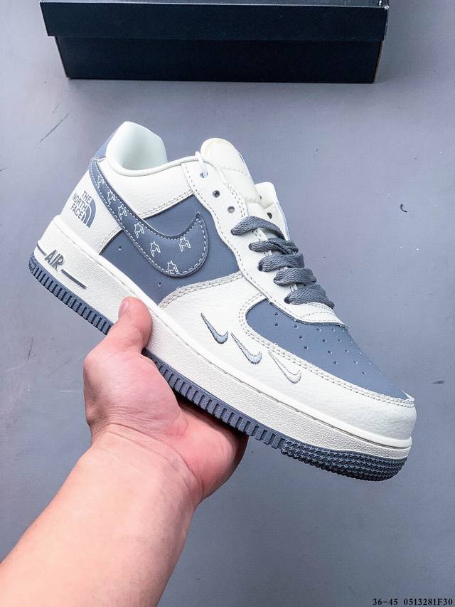 集图 公司级 耐克Nike Air Force 1 Low Af1 空军一号低帮百搭休闲运动板鞋 0513281F30