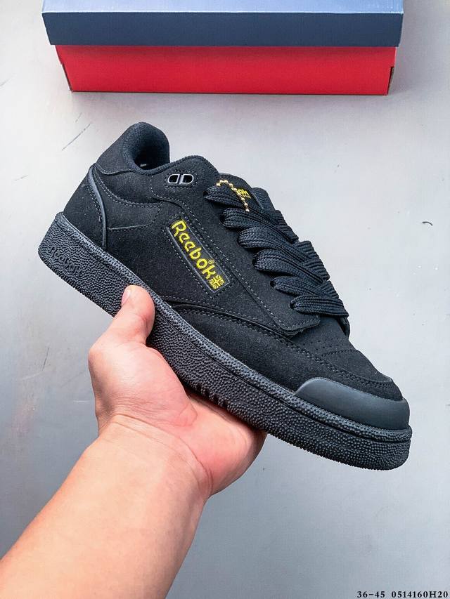 reebok锐步Club C Bulc美式复古街头休闲面包鞋板鞋 0514160H20