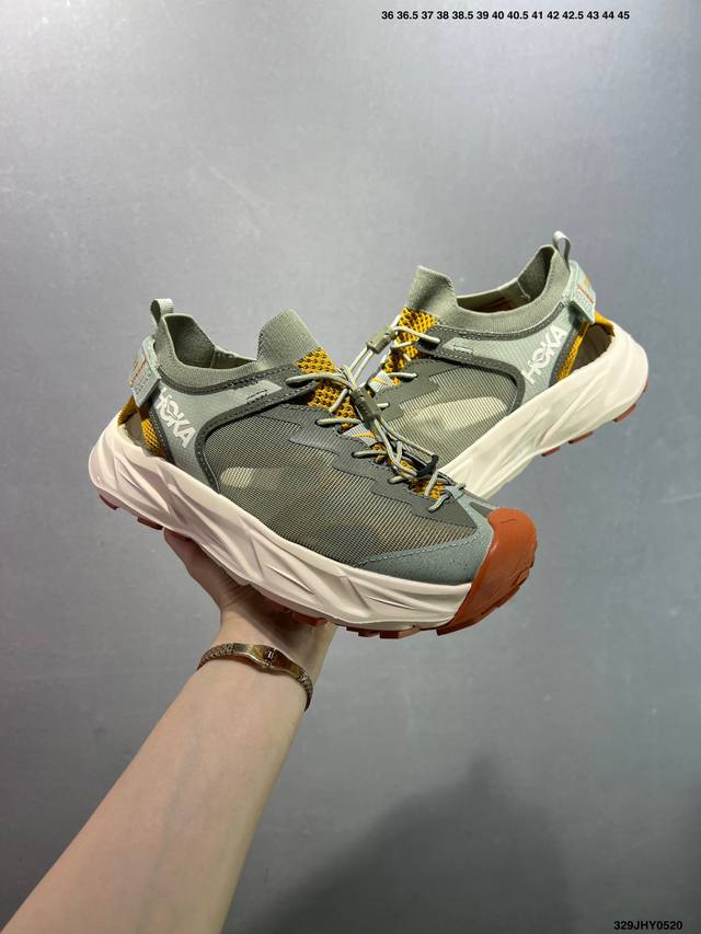 hoka One One Hopara 2 石膏白 霍帕拉2休闲户外涉水溯溪凉鞋 作为先锋品牌的 Hoka One One总是以独特的方式 Hopara是一款溯