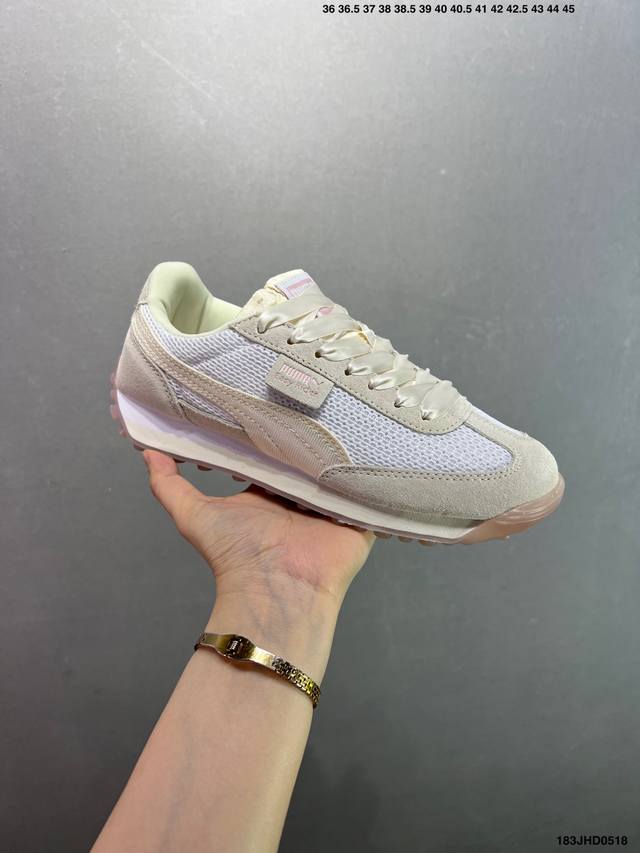 公司级puma Easy Rider Ballet 织物皮革 复古 易穿 减震耐磨 低帮 彪马生活休闲鞋 货号:401069-01 尺码:36-45 id:18