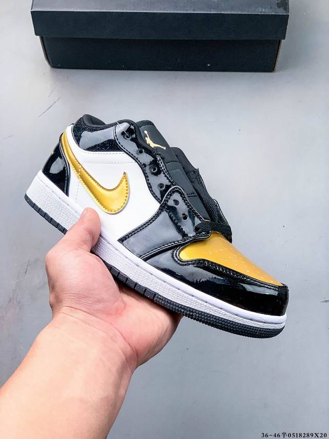 二层真标 耐克Nike Air Jordan Low 1 乔1低帮经典休闲鞋 0518289X20