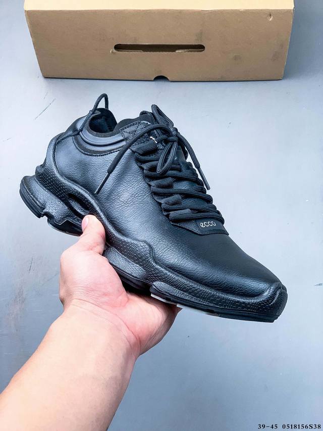公司级 Ecco Men's Classic Lisbon Lace 爱步 街头趣闯系列系带休闲鞋 代工原单品质#轻盈发泡橡胶鞋底#欧索莱吸汗去臭脚垫 0518