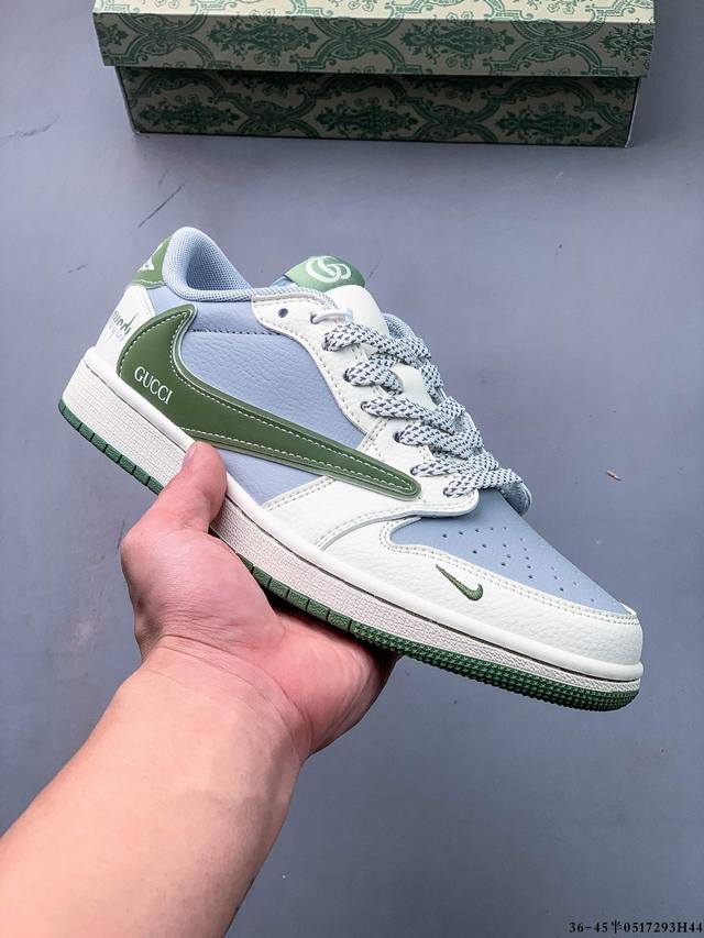 公司级头层 耐克Nike Air Jordan 1 Low Aj1乔1 低帮潮流缓运动休闲板鞋 Aj1 低帮拼接 完美版型真头层牛皮# 内置缓震气垫 原鞋开模