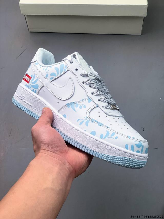 二层真标 耐克Nike Air Force 1 Low 空军一号低帮经典百搭休闲板鞋 0515525X22