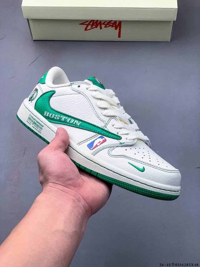 公司级头层 耐克Nike Air Jordan 1 Low Aj1乔1 低帮潮流缓运动休闲板鞋 Aj1 低帮拼接 完美版型真头层牛皮# 内置缓震气垫 原鞋开模