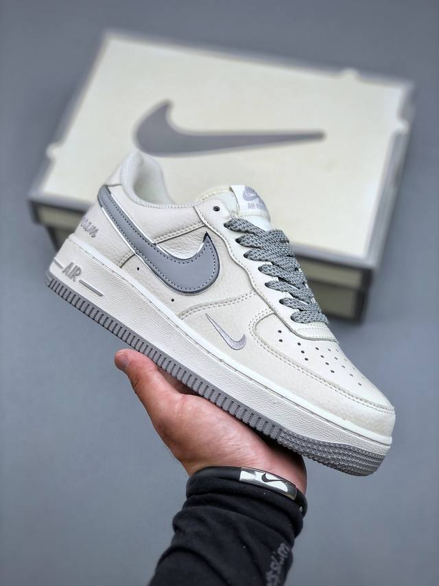 Nike Air Force 1 Low 07 X Dream 白灰小勾满天星原楦头原纸板 打造纯正低帮空军版型专注外贸渠道 全掌内置蜂窝气垫 原盒配件 原厂中