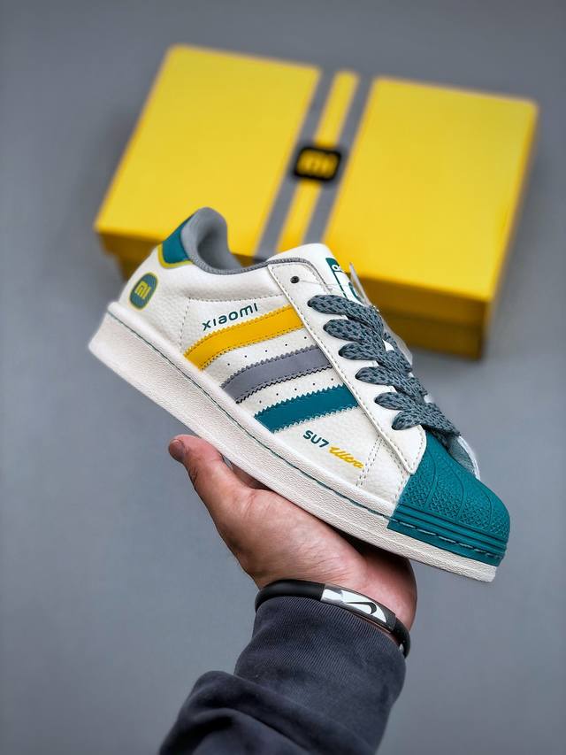 C版 Adidas Team Court 小米Su7 经典贝壳头官网同步 实拍首发渠道正品订单 诠释市场最高工艺水平区别市面普通真标版本 进出专柜无压力 货号