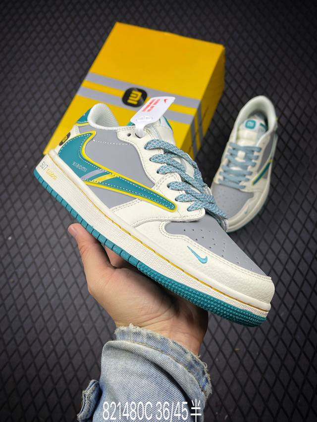 C nike Air Jordan 1 Low 定制配色 定制Aj联名-高端定制 低帮复古文化板鞋 #定制鞋盒 大厂纯原品质出货 超高清洁度 皮料切割干净无任何