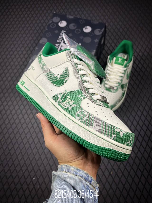 B 公司级空军Nike Diy Air Force 1 07 Low联名 原楦头原纸板 纯正空军版型 专注外贸渠道 原盒配件 原厂中底钢印 拉帮完美 货号 Sc