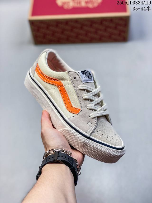 vans 范斯 Sk8-Low 经典款 低帮 黑白 休闲板鞋帆布鞋 Vn0A4Uuk6Bt 工艺 硫化1:1 重量1:1 真标 原钢印 材质标 鞋型标 合格证