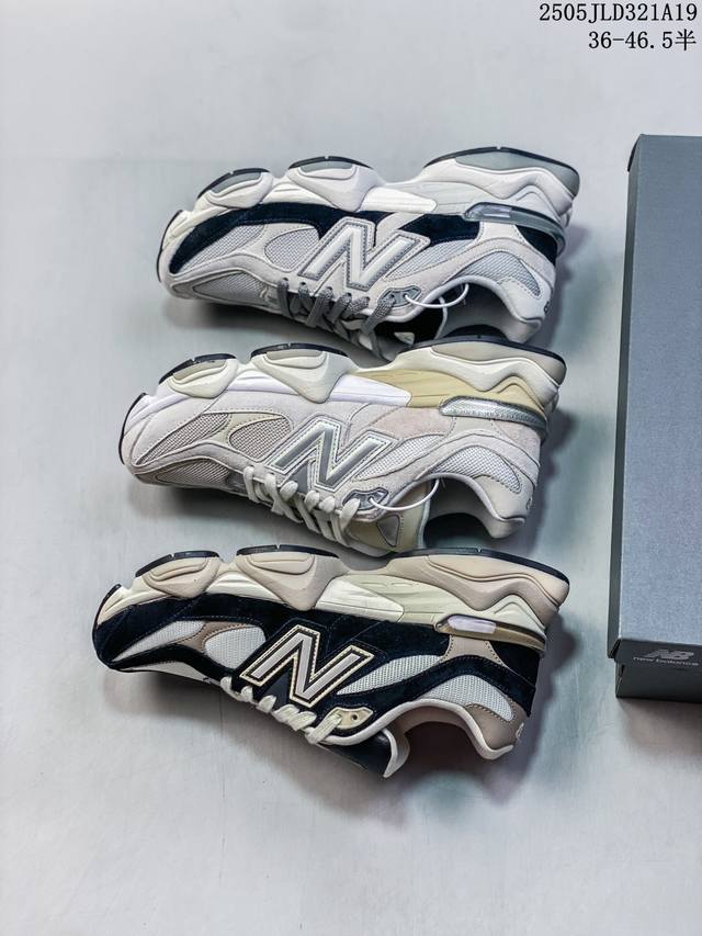 nb 新百伦 New Balance Nb9060小象蹄男女款9060舒适百搭老爹鞋 全新 9060 款式将经典风格与现代设计融合到日常多功能性中 9060 重
