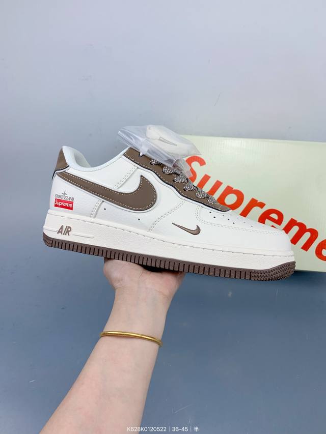 公司级Nike Air Force 1 '07 Low 空军一号 低帮 运动鞋 休闲鞋 折边针车 工艺难度大 原楦头原纸板 原装鞋盒 定制五金配件 内置全掌气垫