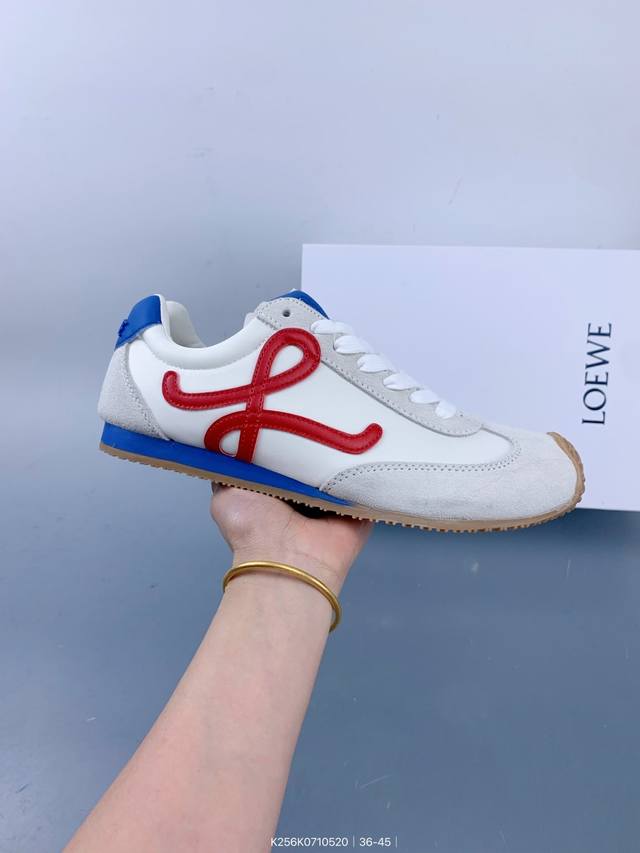 罗意威Loewe 2025 Ballet Runner2.0 新款芭蕾舞鞋 size 如图 编码 K256K0710520