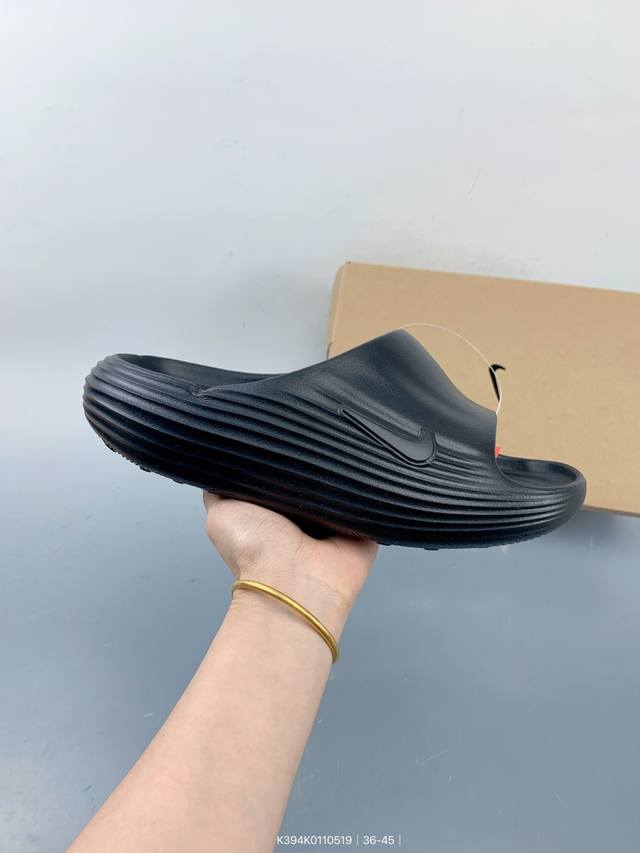 公司级Nike Reactx Rejuven8 Slide耐克 简约舒适 洞洞鞋 size 如图 编码 K394K0110519