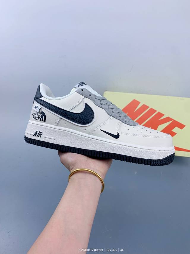 耐克 Nike Air Force 1 '07 Low 空军一号含气垫 路易威登联名 低帮百搭厚底增高休闲运动板鞋 柔软 弹性十足的缓震性能和出色的中底设计 横