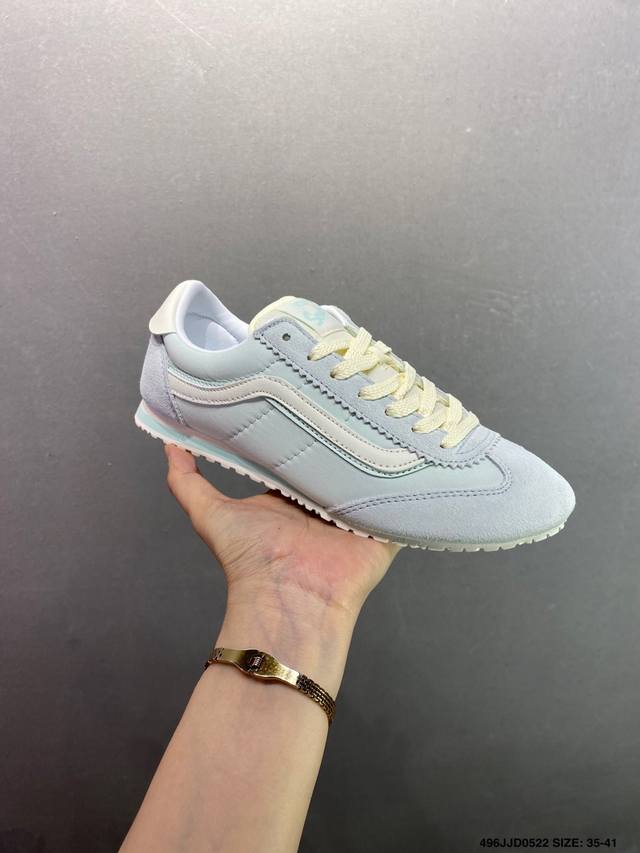 vans Classics Knu Skool 苏格兰格纹拼接 厚鞋舌面包鞋 vans联名超火的土豆鞋 复古经典 鞋头放大 包边上移加厚 鞋舌加厚 Vans C