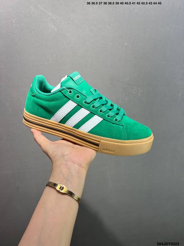 公司级Adidas Daily 4.0 Daily 4.0舒适百搭 低帮 板鞋 货号:Jr0086-04 尺码:36 36.5 37 38 38.5 39 40