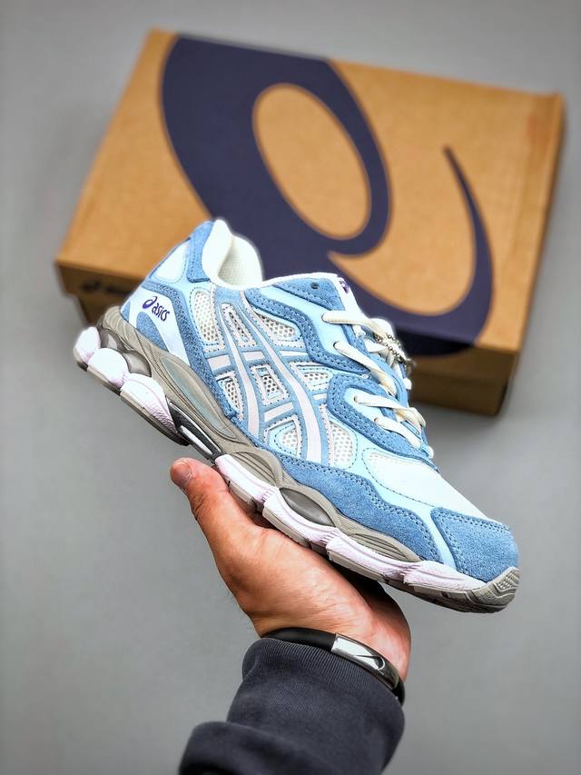 Asics Gel-Nyc 系列低帮复古休闲运动慢跑鞋 完美的外观和精美的外观 是完美的选择 亚洲运动鞋于 年夏季推出 普通系带确保良好的支撑 , 完美贴合 舒