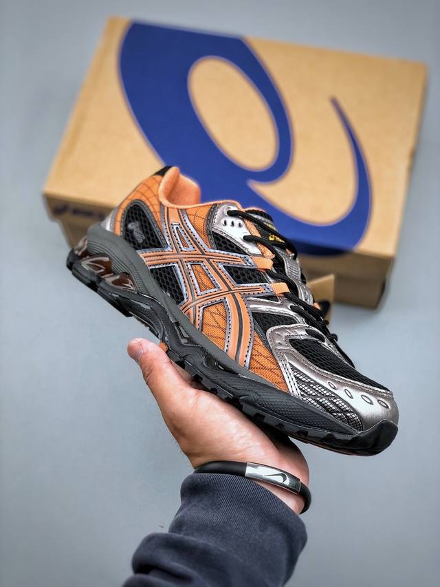 Asics Gel-Kahana Nimbus 10.1 耐磨透气低帮休闲鞋 户外机能元素 Y2K赛道持续对未来世界的无限想象和探索经典鞋面设计赋予其更加流畅的