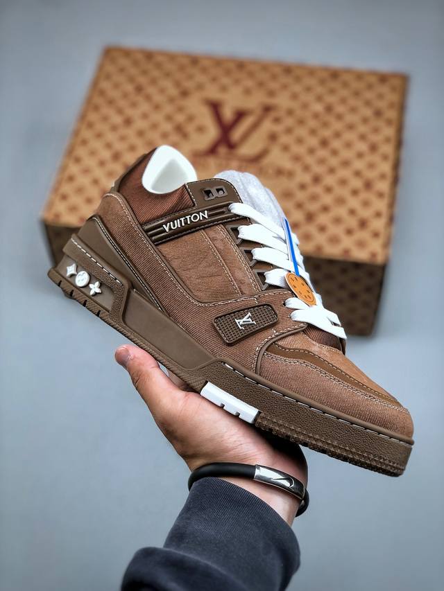 Tyler X Louis Vuitton 路易威登 Lv Trainer 联名款 低帮休闲板鞋 海淘代购同渠道品质 高端零售 外贸充正专供 原版购入开发 Zp
