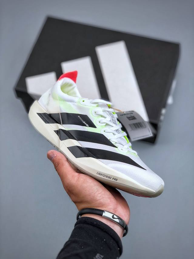Adidas Adizero Adios 9 M舒适百搭防滑耐磨 低帮跑步鞋 货号 If9419 尺码 36 36.5 37.5 38 38.5 39 40 4