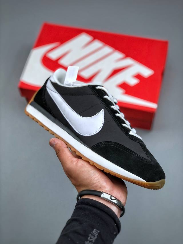 Nike pacific 舒适百搭 复古运动鞋防滑耐磨 低帮 生活休闲鞋 pacific 的复古设计与皮革 绒面革和网眼等传统纹理相结合 这款运动鞋还采用经典人
