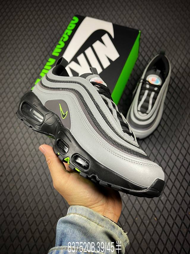B Division St. X Nk Air Max 95 97 Ducks Of A Feather Thunder 联名款 3M反光鞋面 气垫复古休闲鞋