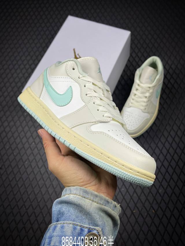 B 公司级Nike Air Jordan 1 Low Se Aj1乔1低帮休闲板鞋 同步官方配色 官方货号:Dc0774-134 尺码:36 36.5 37.5