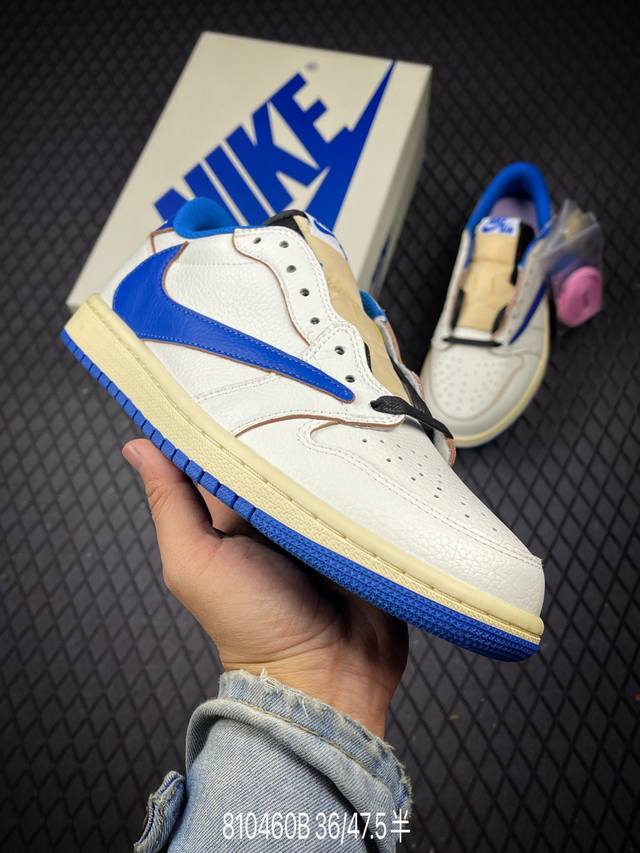 B 真标 耐克 Nike Air Jordan 1 Low Og Sp Military Blue Aj1乔1倒勾 2025年新款 蛇年新款 低帮篮球鞋 Aj1