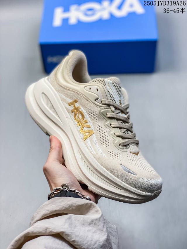hoka Oneone Bondi 9男女款跑步鞋超强缓震舒适透气日常训练运动鞋 尺码 见图 编码 05Jyd391A26