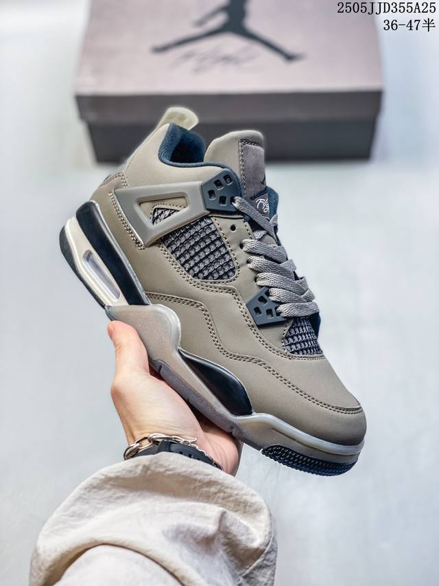 真标Air Jordan 4 Retro 迈克尔 乔丹Aj4代中帮复古休闲运动文化篮球鞋 货号:405452 010 尺码:36 36.5 37.5 38 38