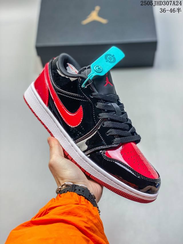 头层皮带半码 air Jordan 1 Low 乔丹1代低帮板鞋 牛皮材质 真标带半码 尺码 见图 编码:05Jhd307A24