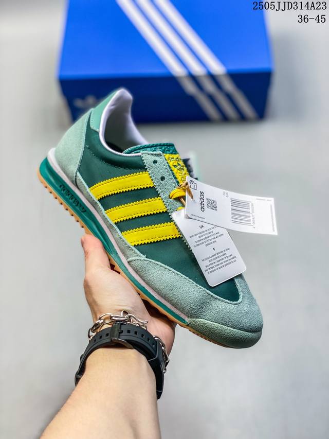 adidas 阿迪达斯Wales Bonner X Ad Sl72 Rs 阿迪联名板鞋 尺码 36-45半 尺码 见图 编码 05Jjd314A23