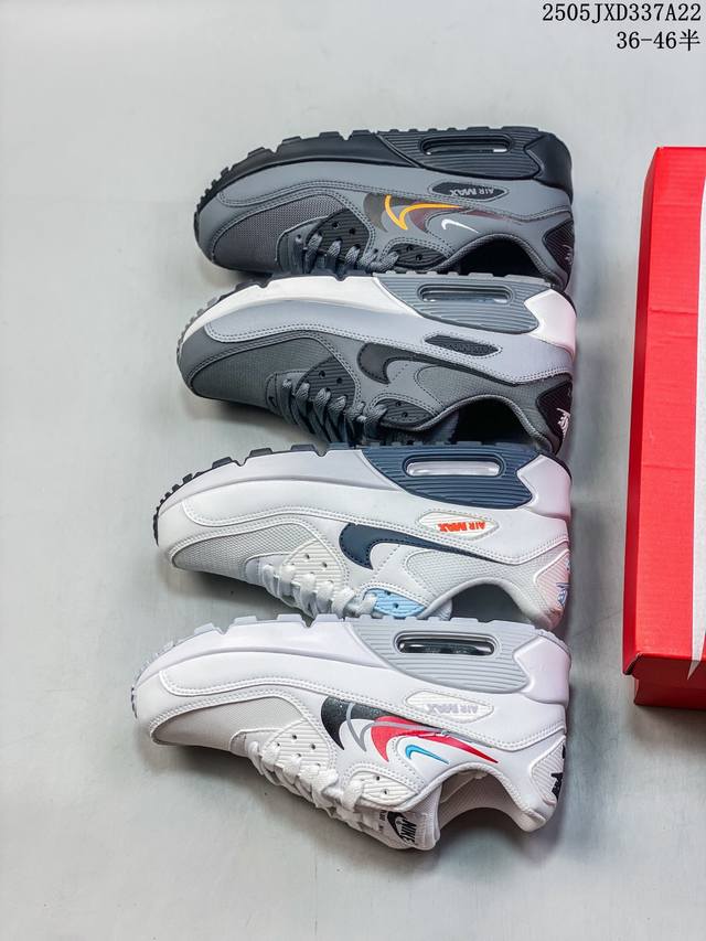 公司级Nike Air Max 90初代系列低帮复古气垫百搭休闲运动慢跑鞋 货号:Fb9658-002 尺码:36 36.5 37.5 38 38.5 39 4
