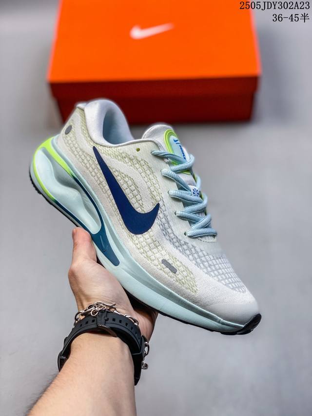 nike耐克 Journey Run 夏季新品男子款公路透气缓震跑步鞋 货号:Fj7765-100 码数 如图 编码 05Jdy302A23