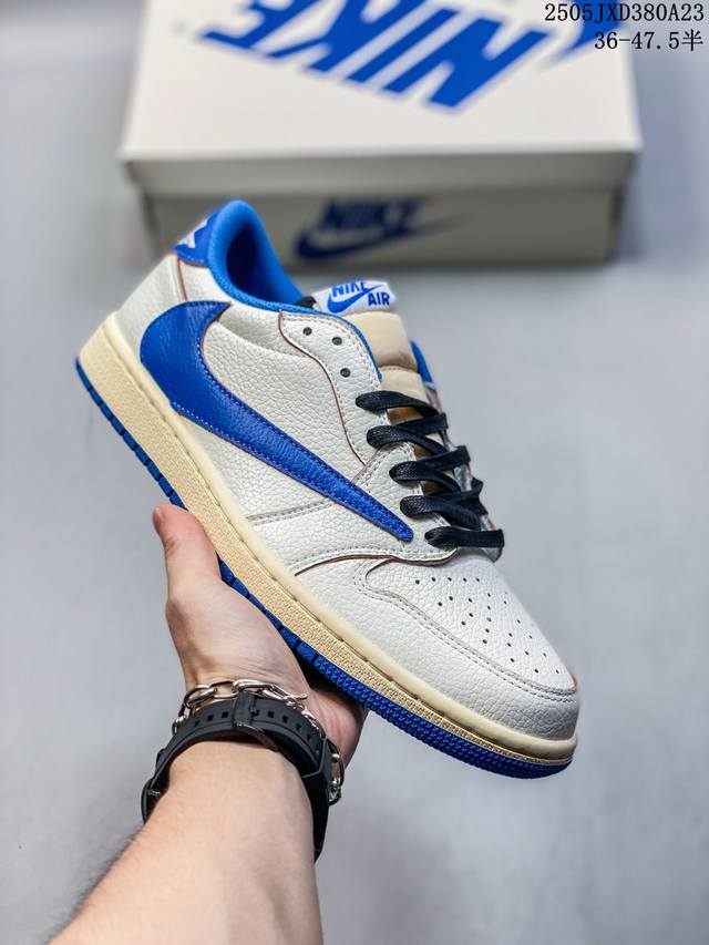 公司级 真标 耐克 Nike Air Jordan 1 Low Og Sp Military Blue Aj1乔1倒勾低帮篮球鞋 Aj1 乔丹1代 Aj1 乔1