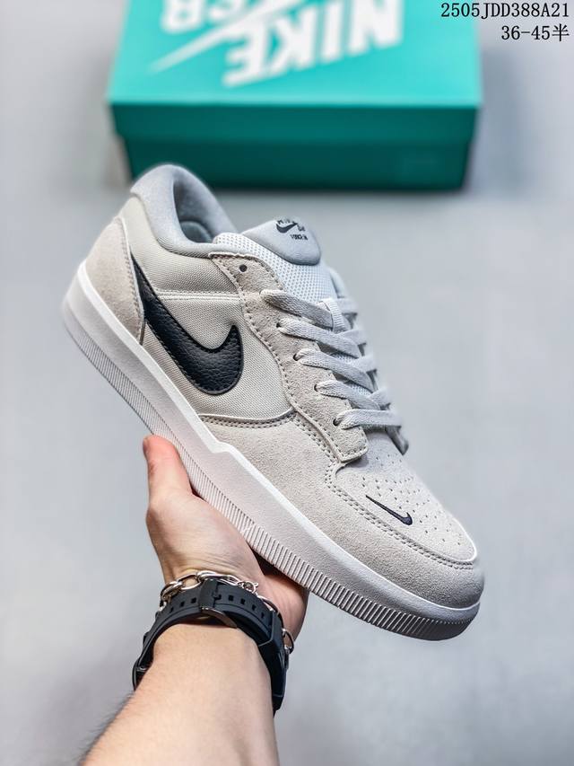 真标带半码 耐克Nike Sb Force 58是一款将前沿创新带入街头 号码 36一45半码 编码 05Jdd388A21