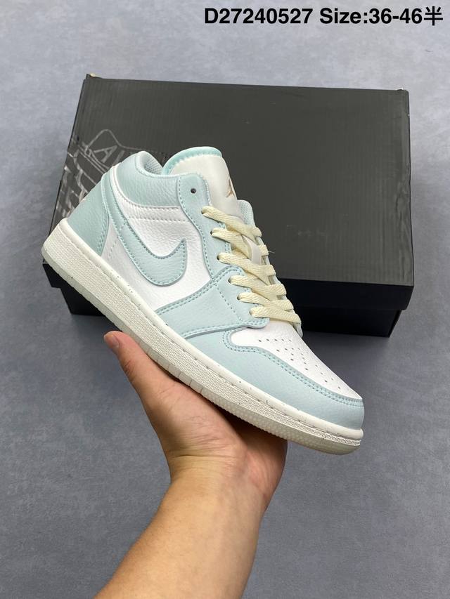 nike Air Jordan 1 Low aj1乔1低帮休闲板鞋 同步官方配色 头层皮打造 正确满胶鞋垫 四线拉帮 原厂织唛标 鞋舌高弹海绵填充 官方货号:D